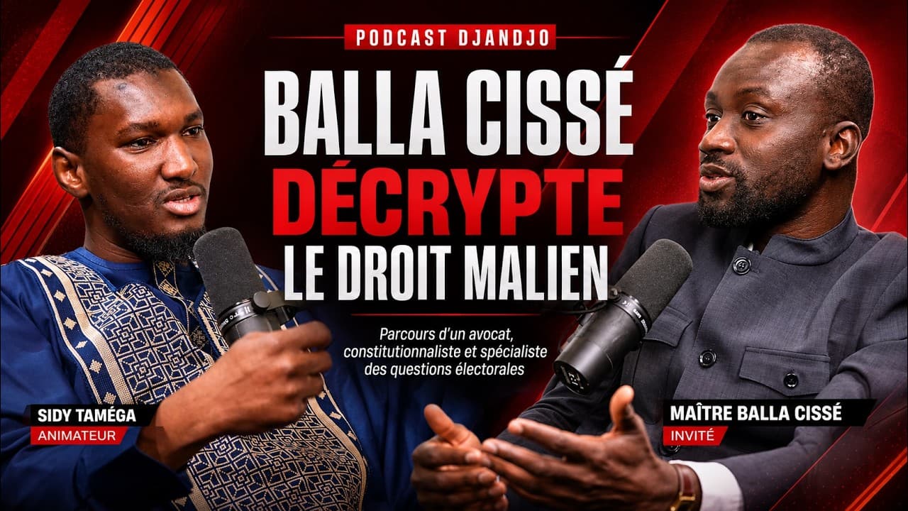 Maître Balla Cissé : comprendre le Mali par le droit.
