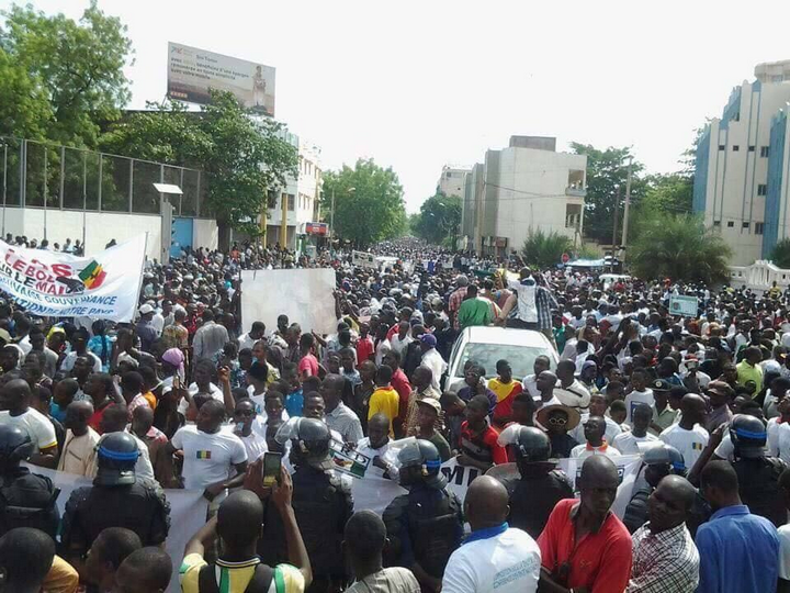 Les maliens s'expriment dans la rue pour leurs droits