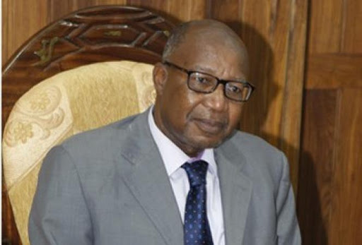 Toumani Djimé DIALLO l'ambassadeur du Mali en France en compagne d'u président Emmanuel MACRON